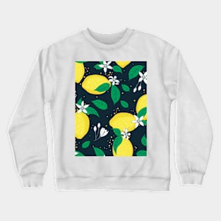 lemons in the night Crewneck Sweatshirt